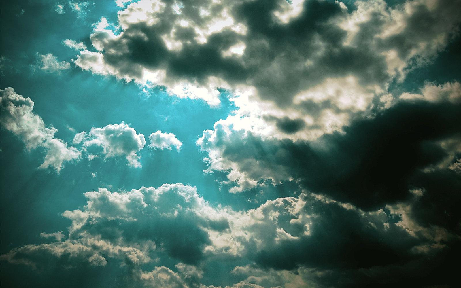 Download Sunbeam Sky Nature Cloud Wallpaper