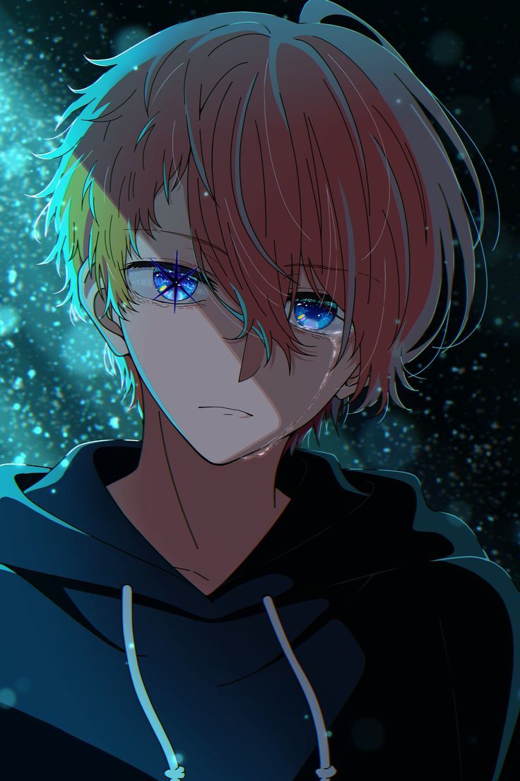 Aqua Hoshino Black Eyes Wallpaper