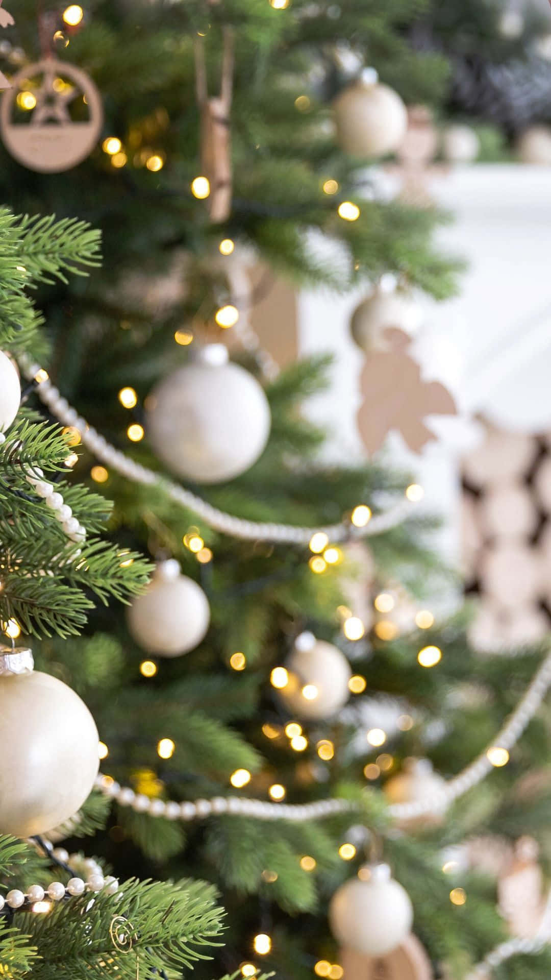 Ornaments And A Fireplace Wallpaper