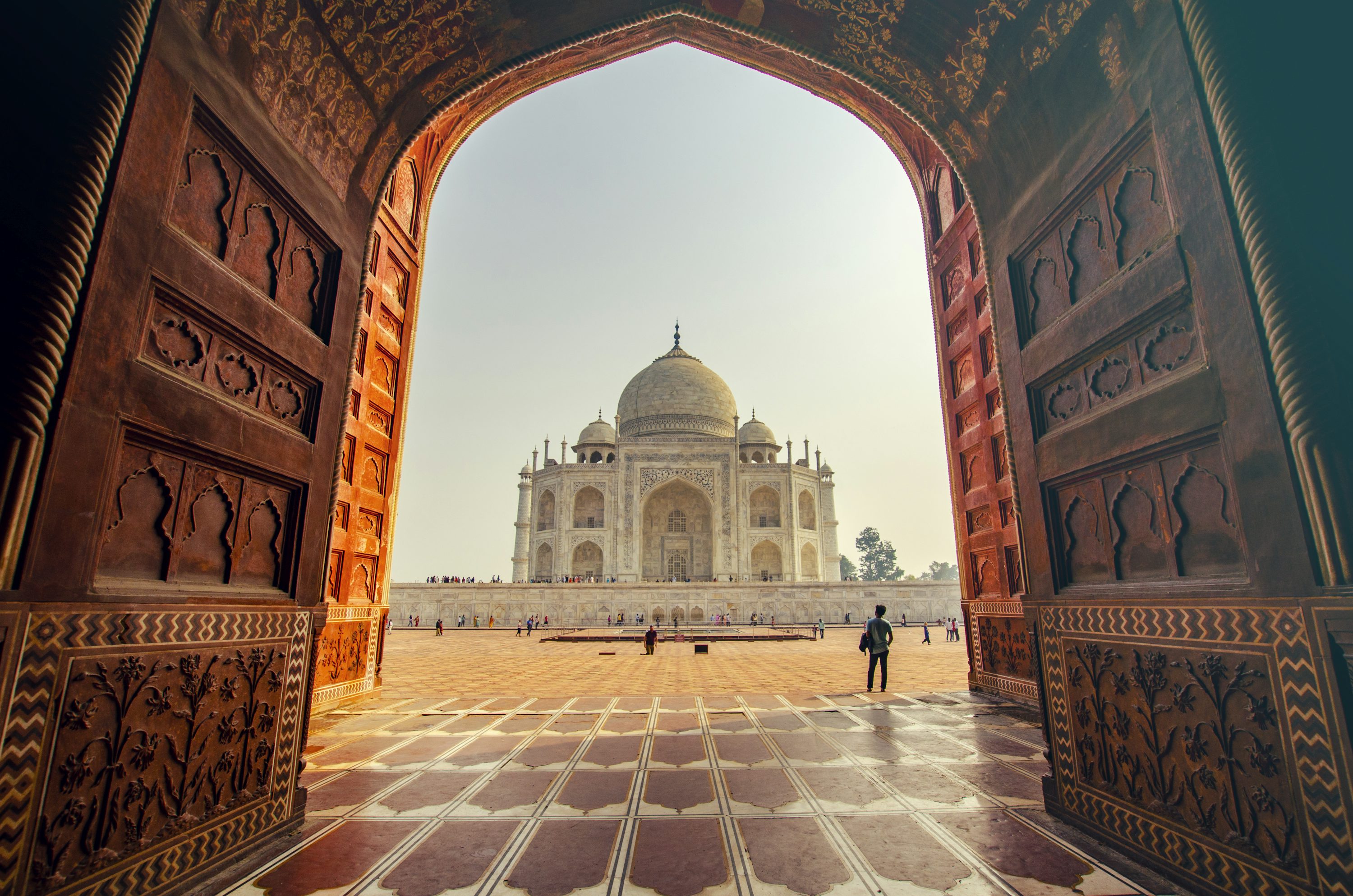 Taj Mahal Picture Scenic Travel
