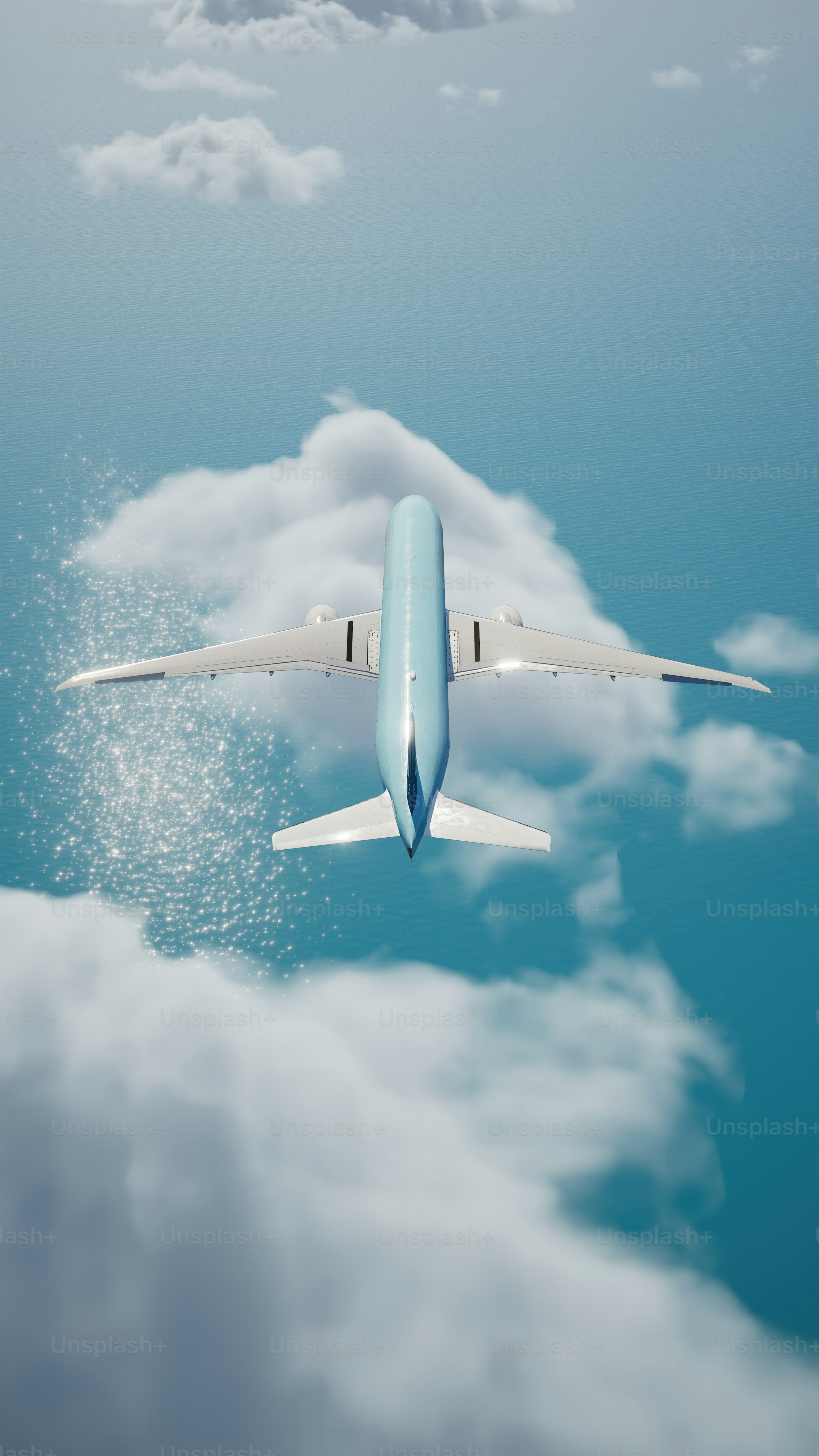 Airplane Sky Picture. Download Free