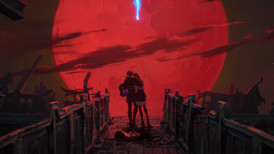 Vi Caitlyn Arcane Series Wallpaper