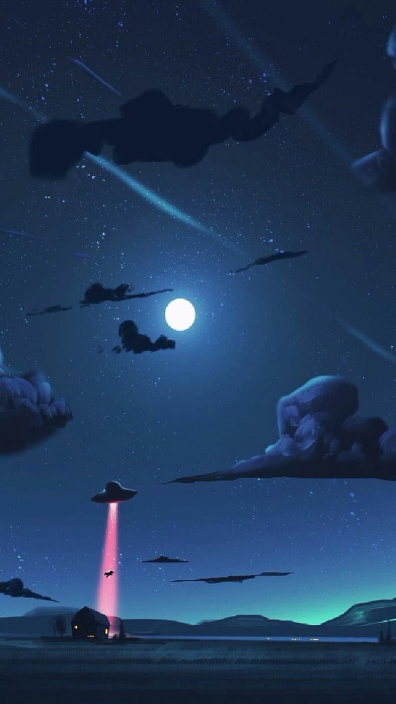 Night alien, alien, anime, best, black