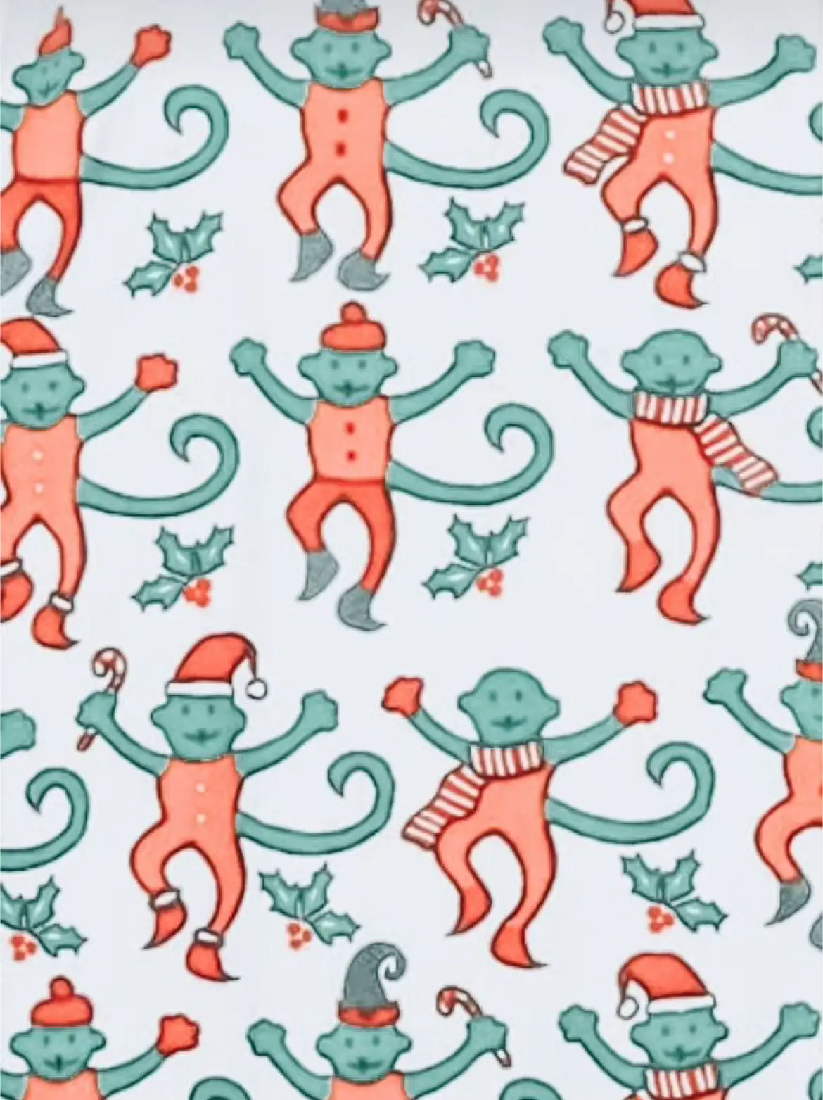 Preppy Christmas wallpaper
