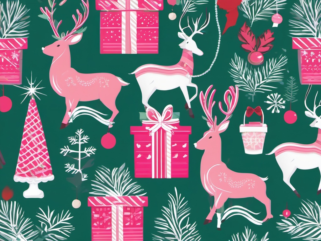 Preppy Christmas Wallpaper