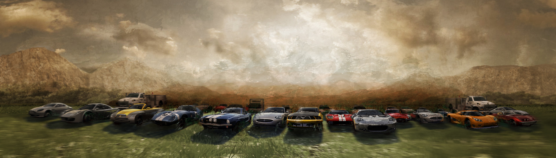Concept art of Test Drive Unlimited 2