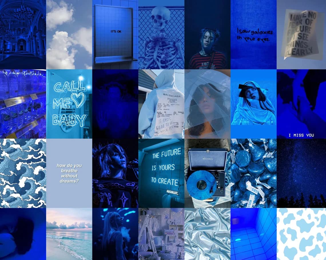 Inflyers Dark Blue Collage Kit