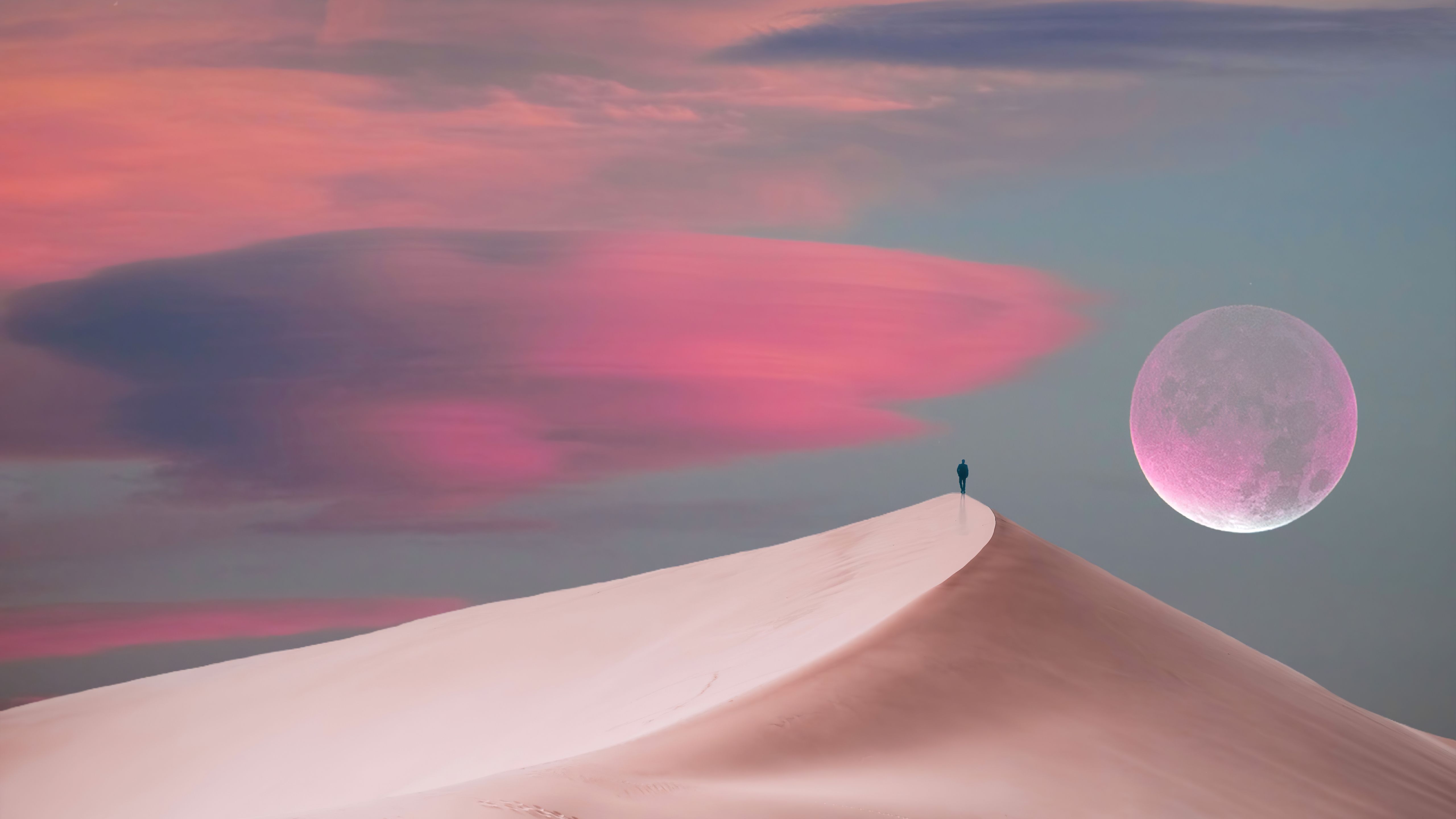 Dune 4K Artistic Desert Wallpaper, HD