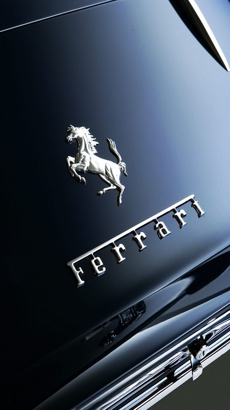 Ferrari, logo, HD phone wallpaper