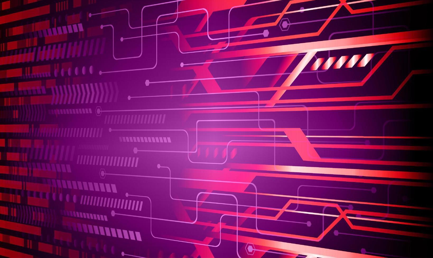 Purple Tech Background Vector Art