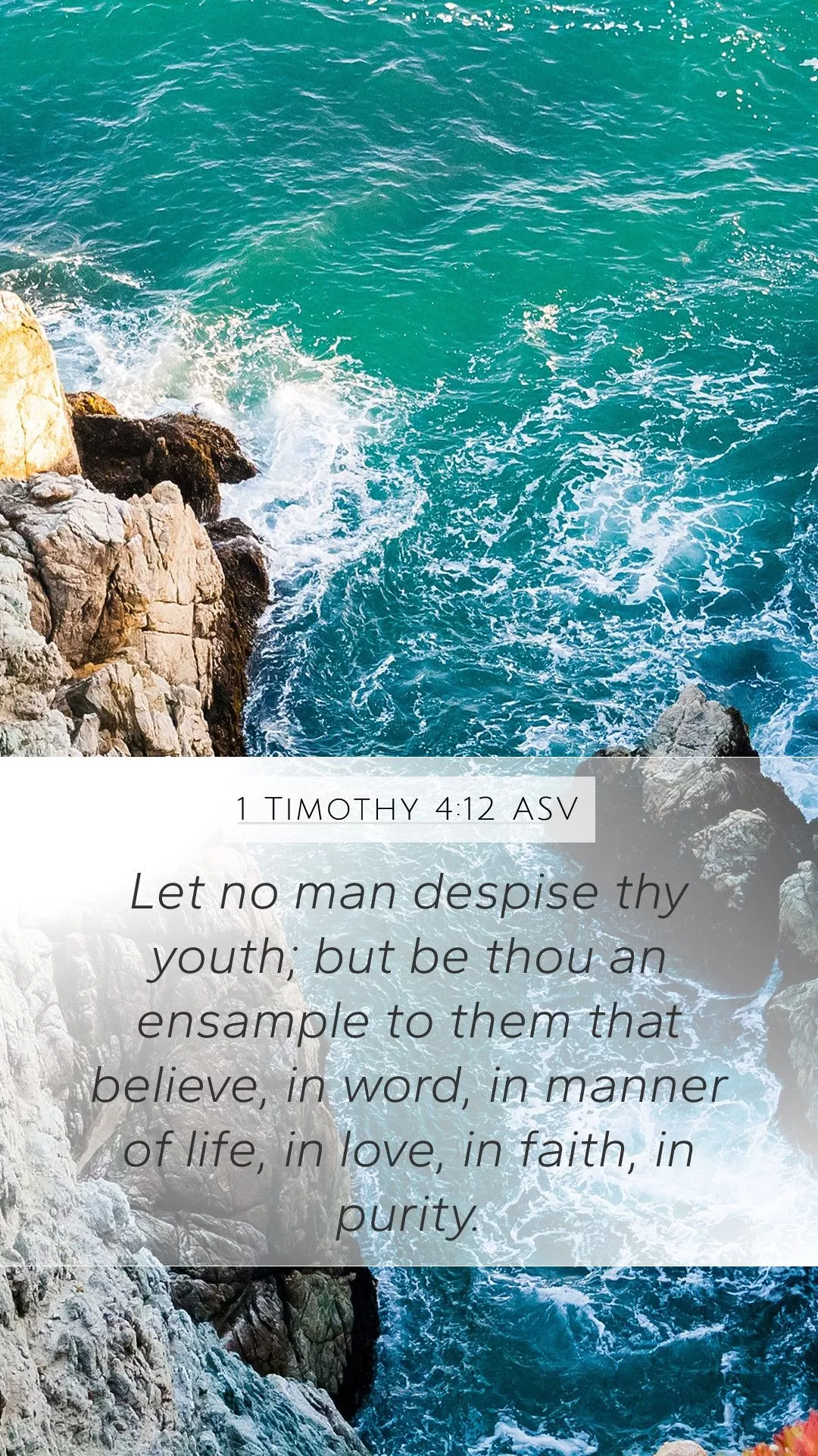 Timothy 4:12 ASV Mobile Phone