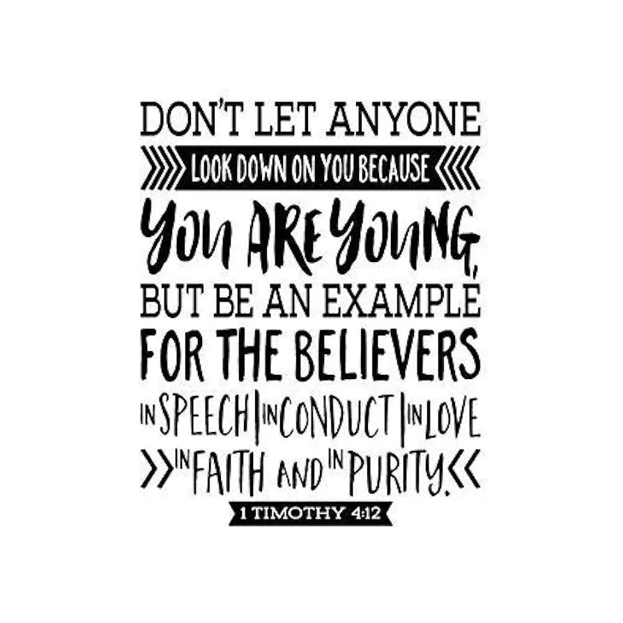 Teen boy, Bible Verse, Scripture
