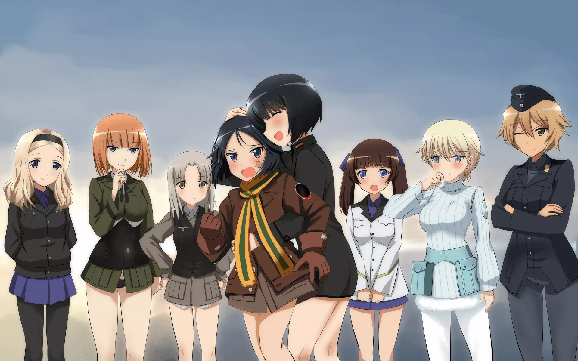 Download Anime Brave Witches HD Wallpaper