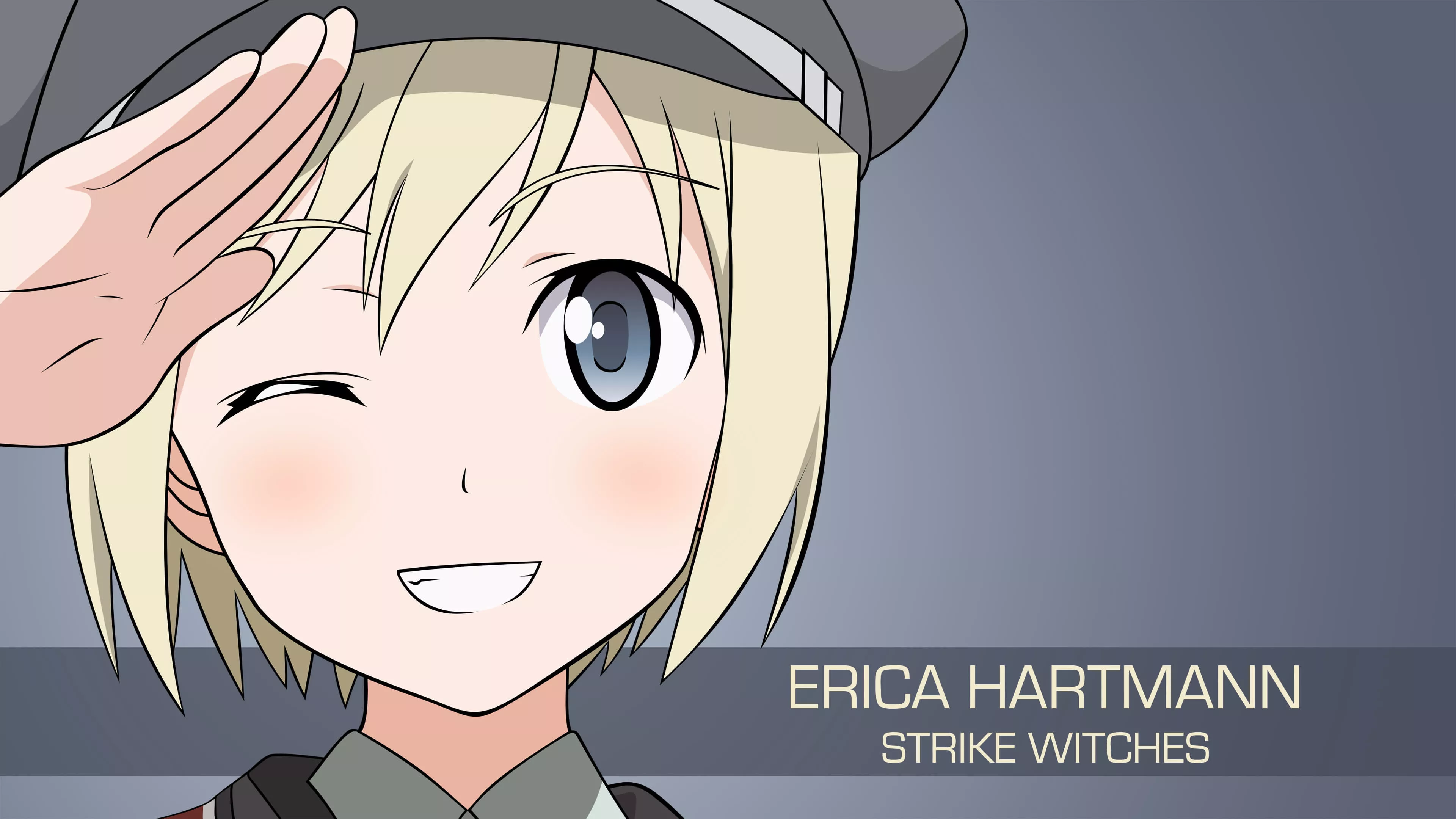 Erica Hartmann Strike Witches UHD 4K