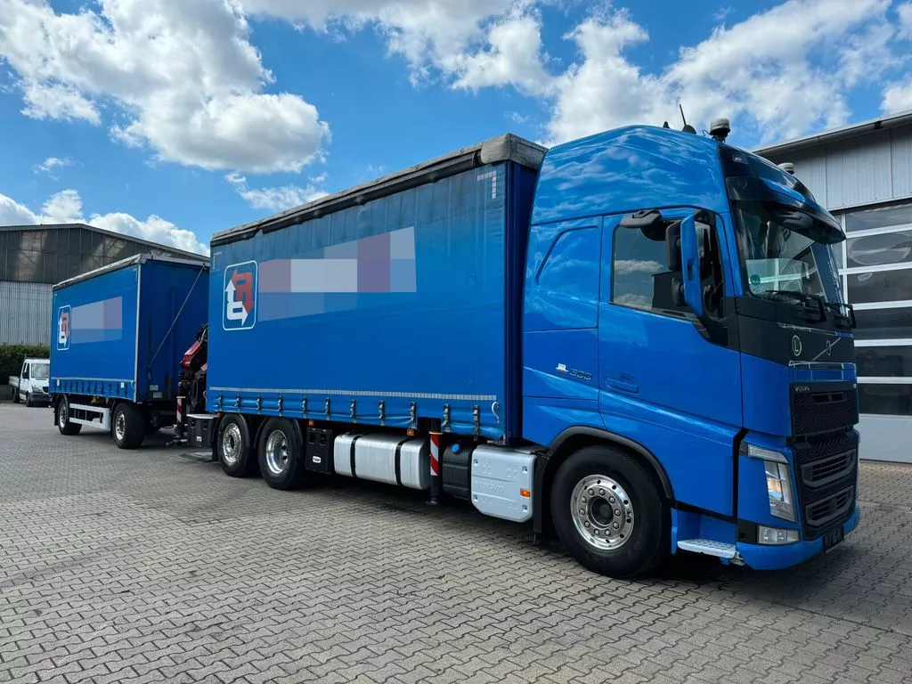 Volvo FH 500 6x2 Pritsche Kran