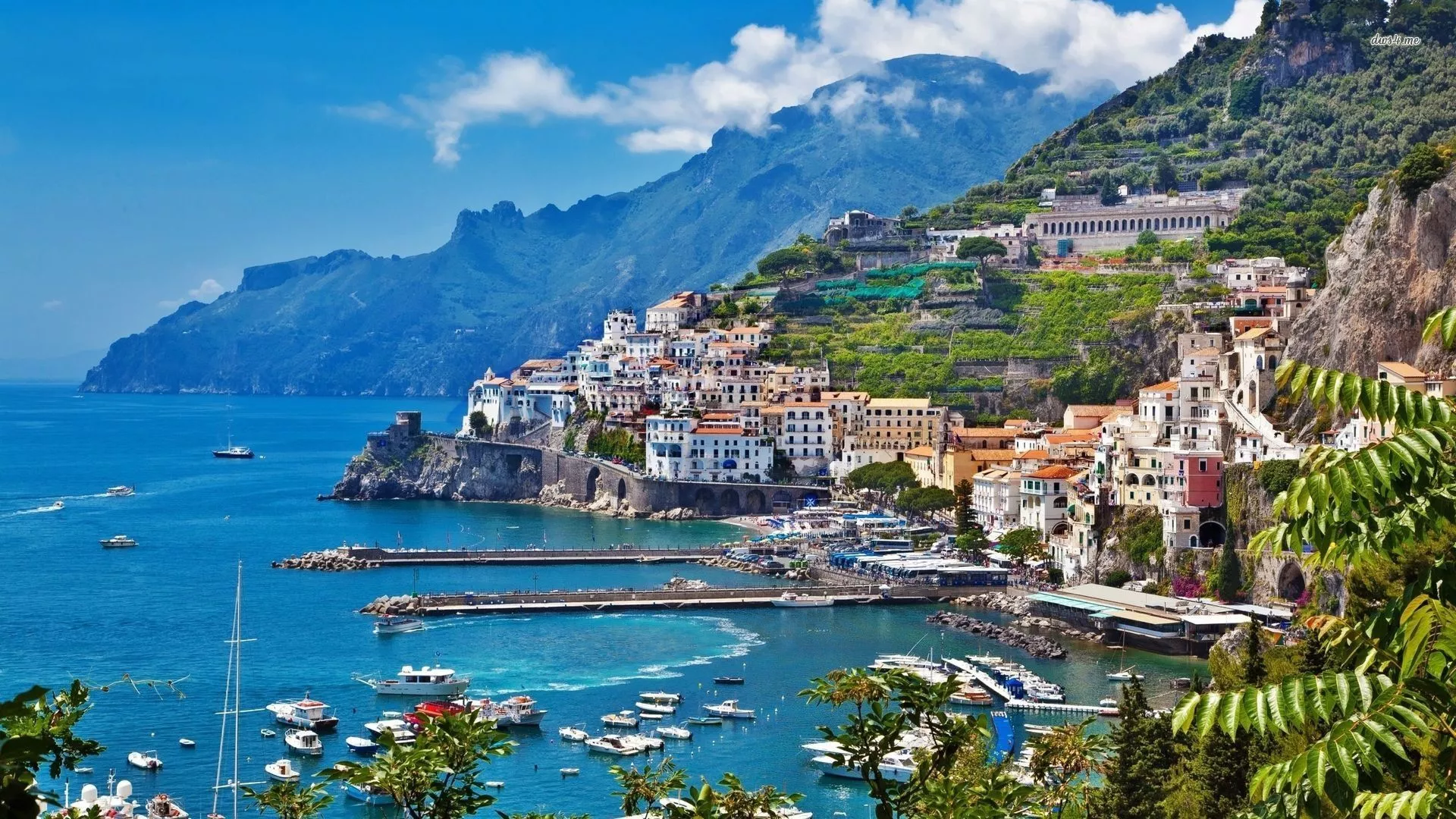 Amalfi Italy Wallpaper, HD City 4K