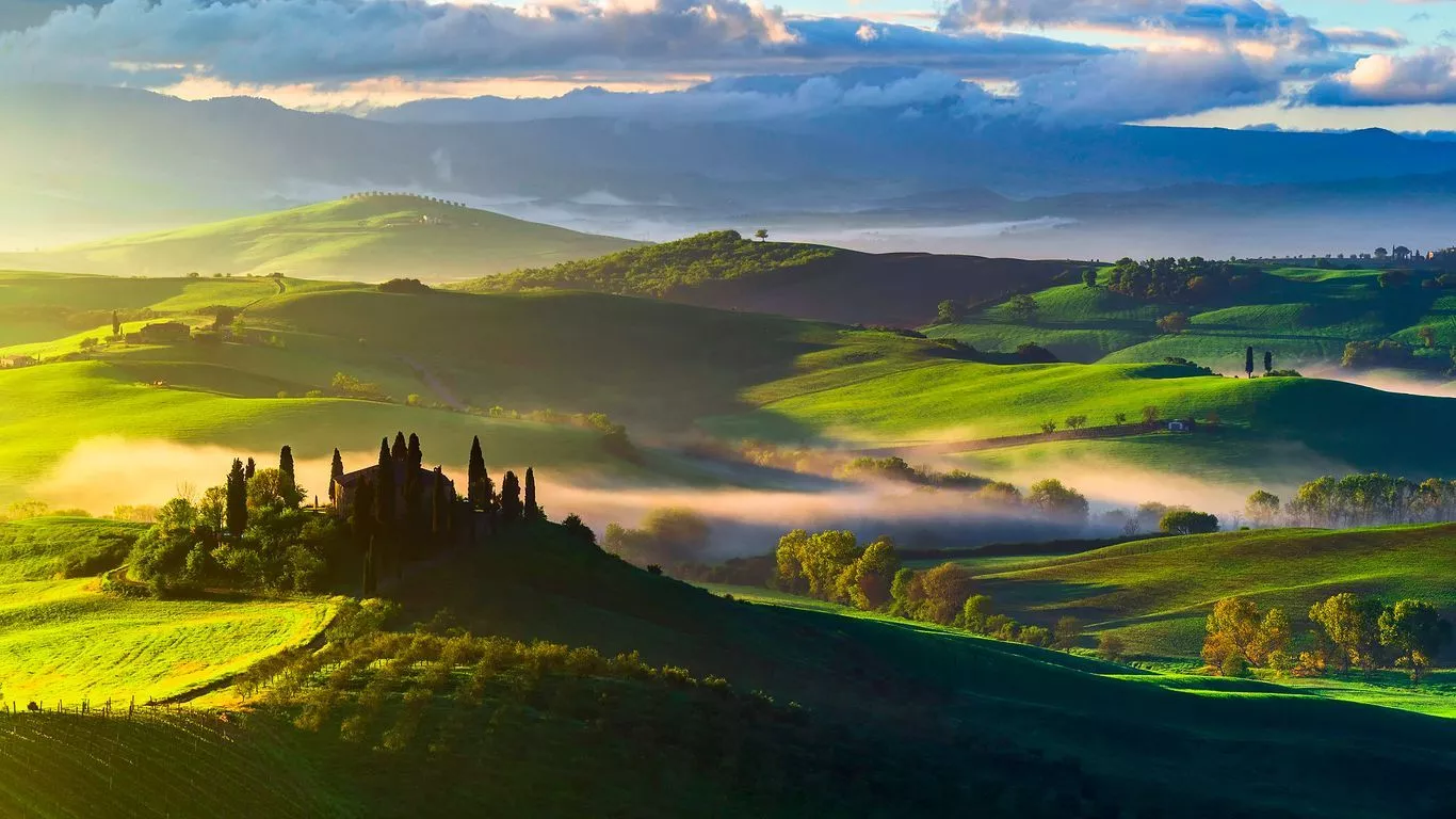 Download wallpaper 1366x768 italy