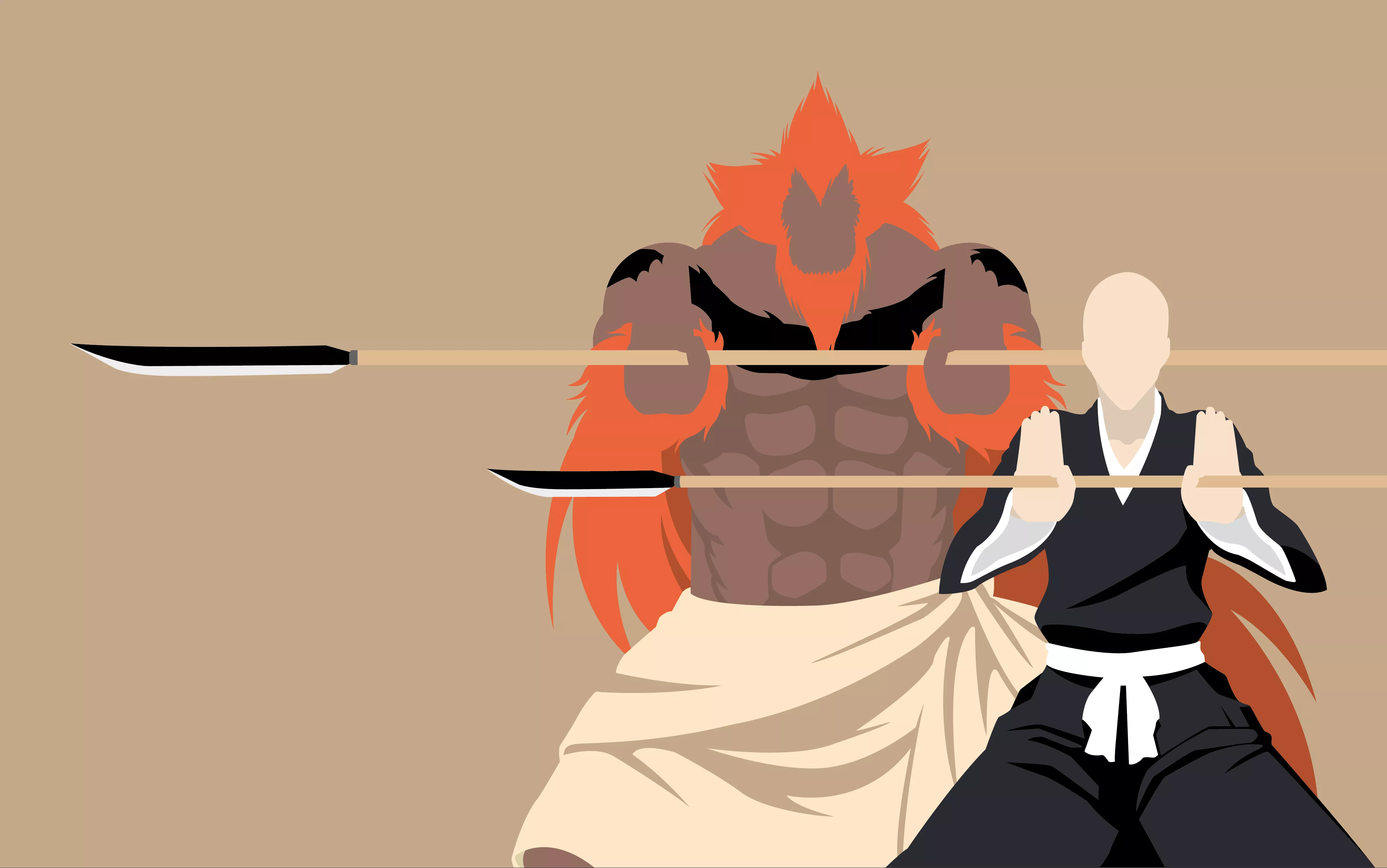 Bleach) Ikkaku Madarame Anime Bleach 4k