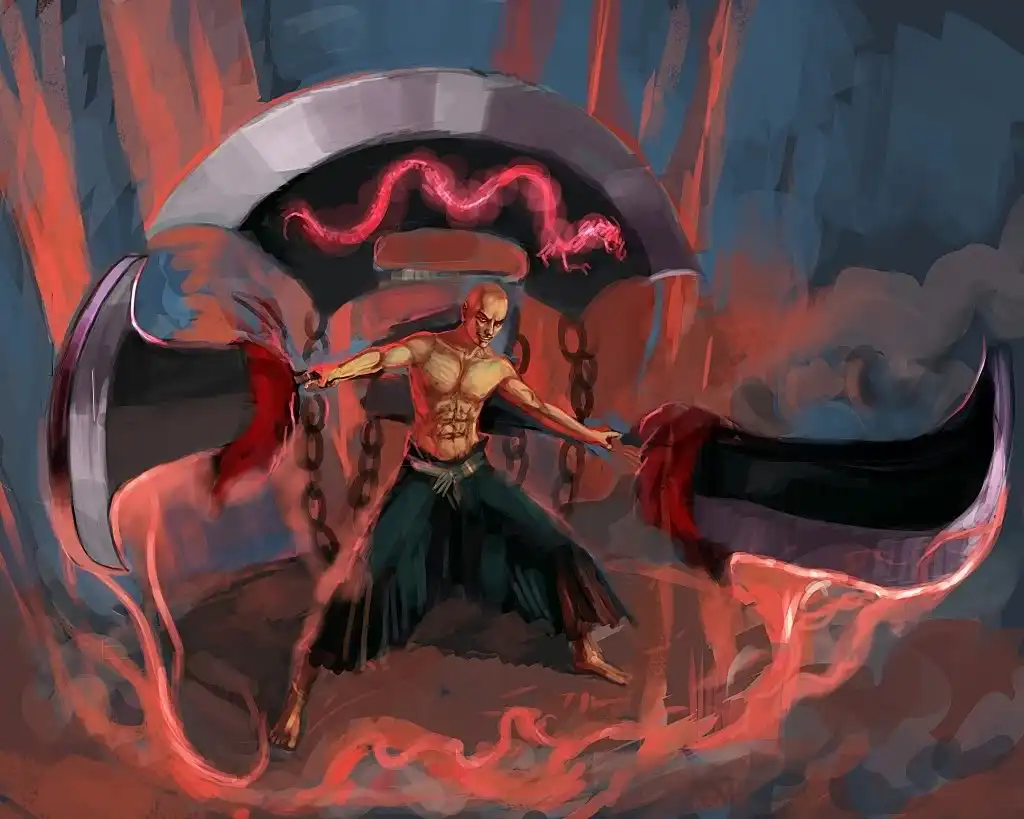 Bleach. Madarame Ikkaku