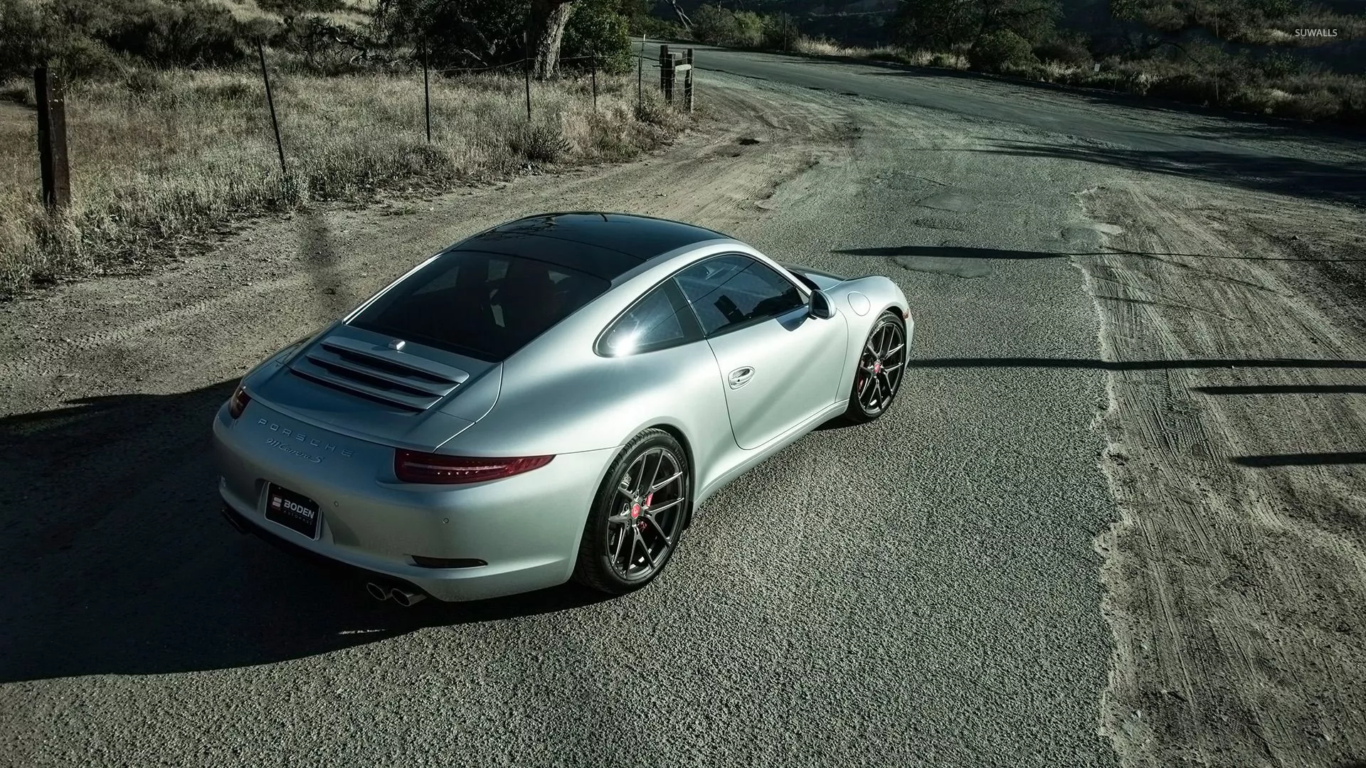 Boden Porsche 911 Carrera S back top