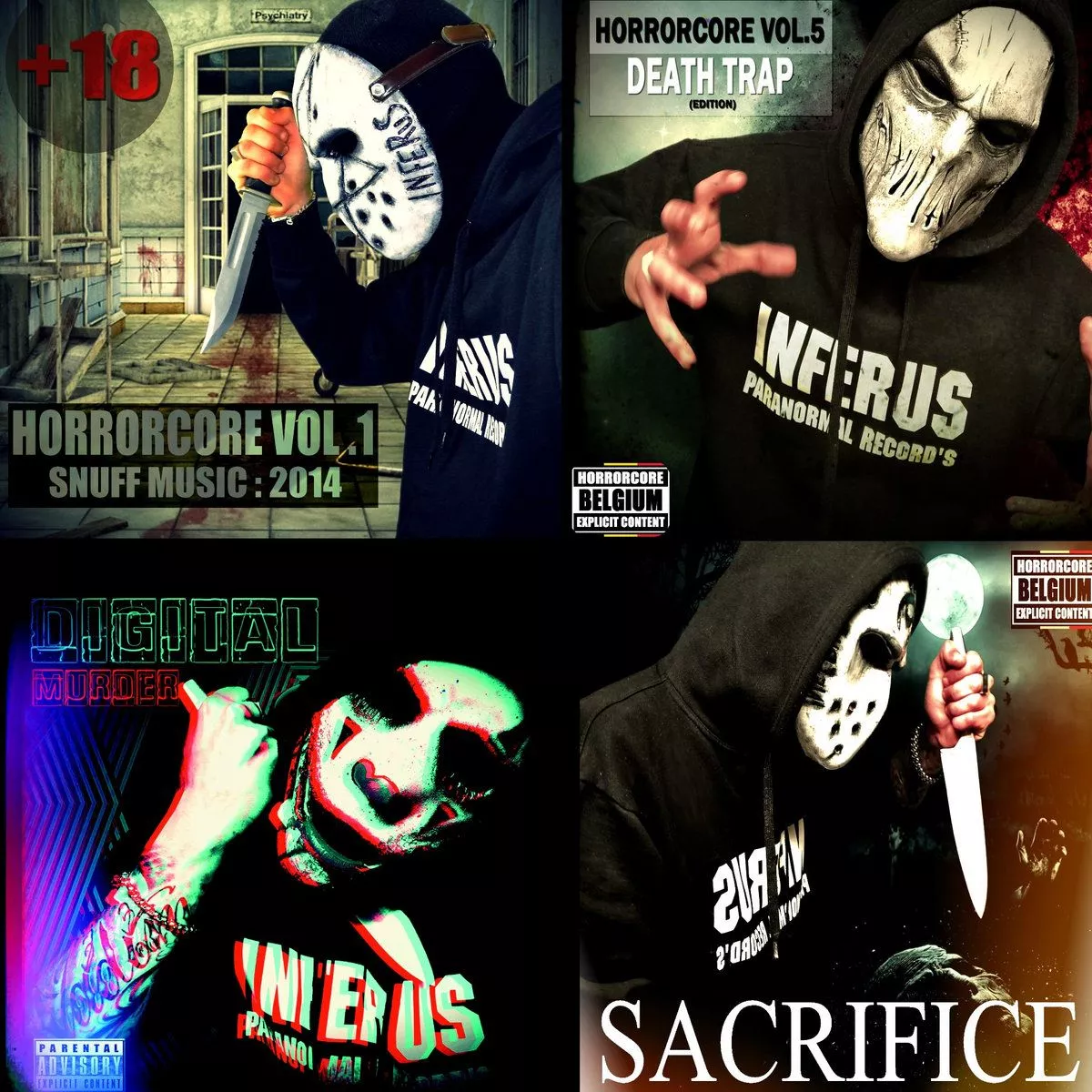 INFERUS HORRORCORE ALL ALBUM