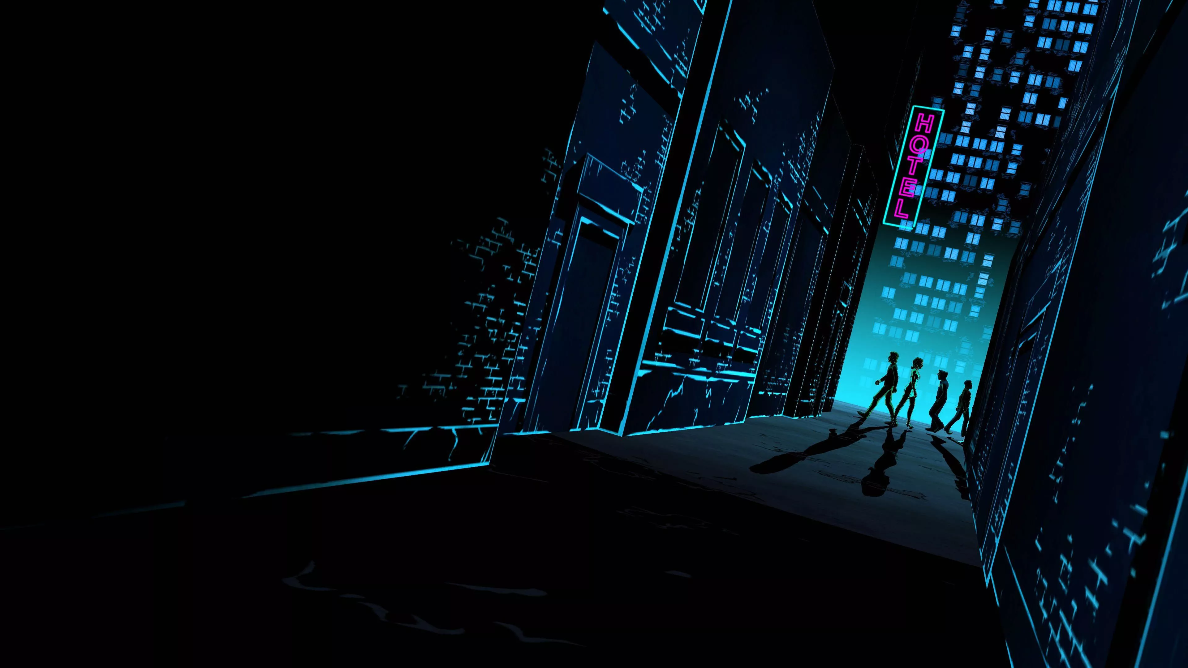 Night 4K HD The Wolf Among Us