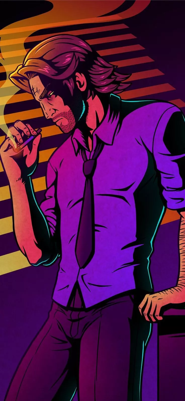 x17 Bigby Wolf Art Print iPhone 12