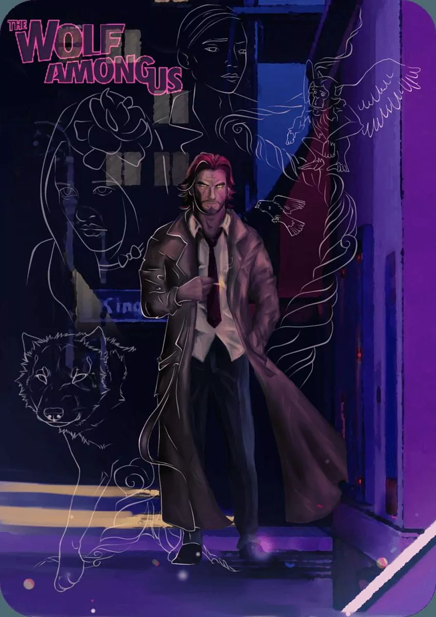 The Wolf among us HD phone wallpaper
