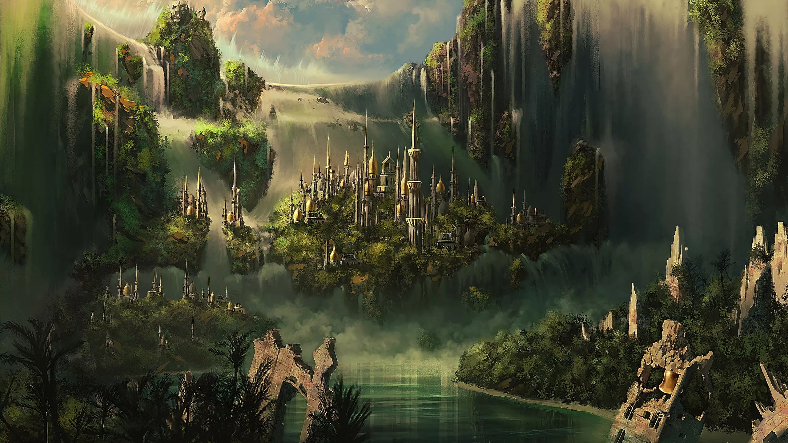 Wallpaper Fantasy Fantastic world 2560x1440