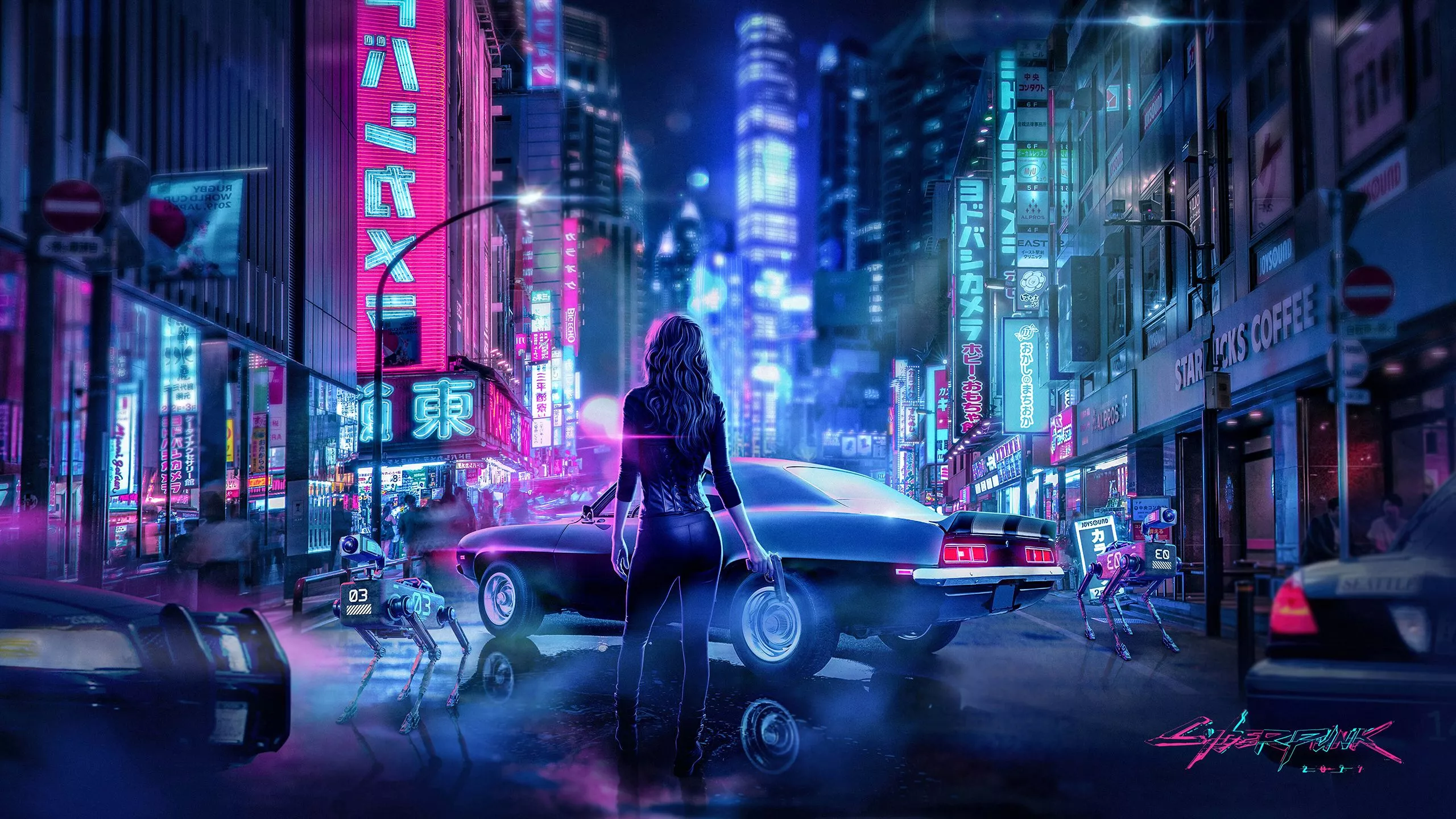 Cyberpunk 2077 2K Wallpaper x