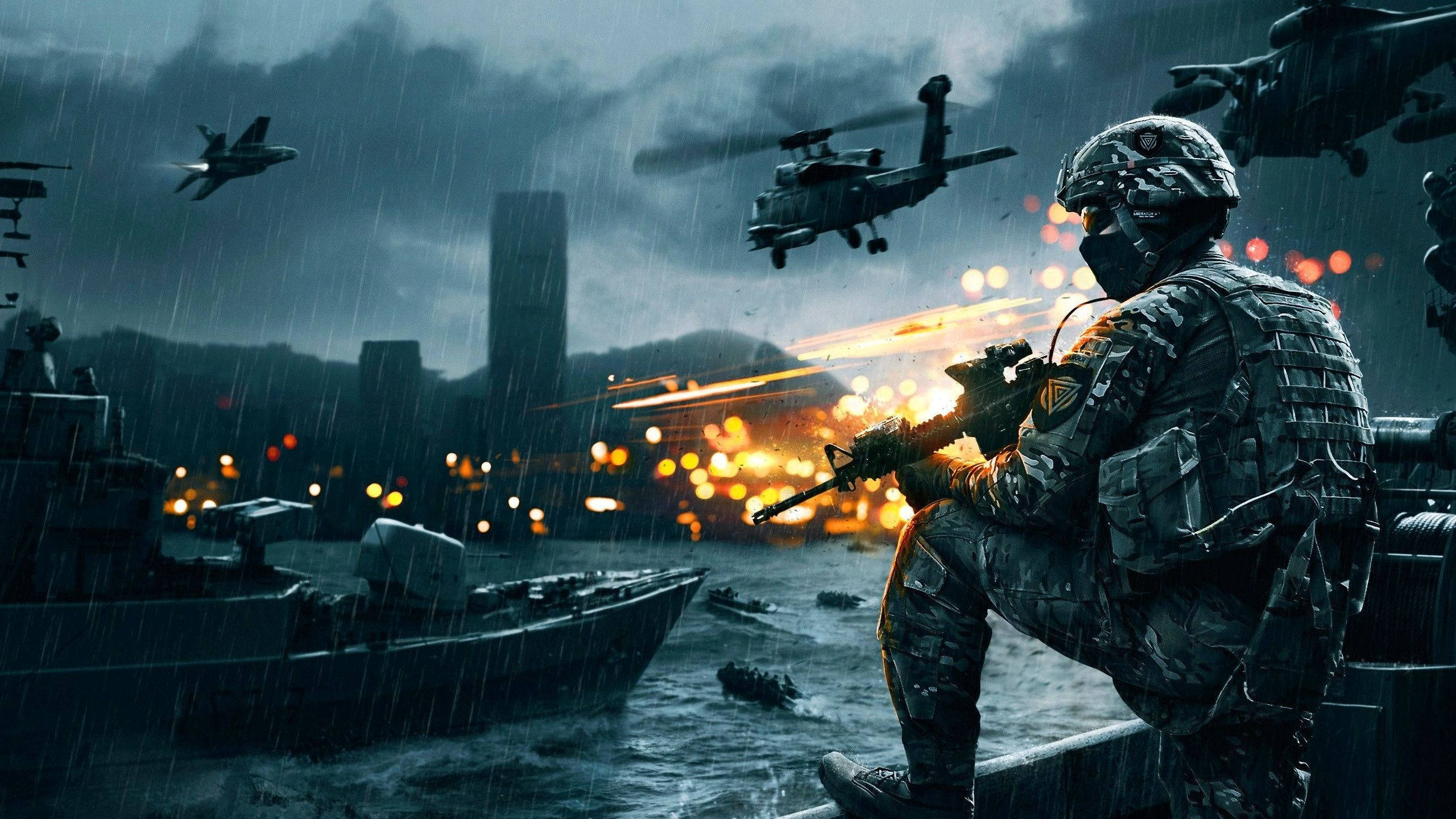 Gaming Battlefield 4