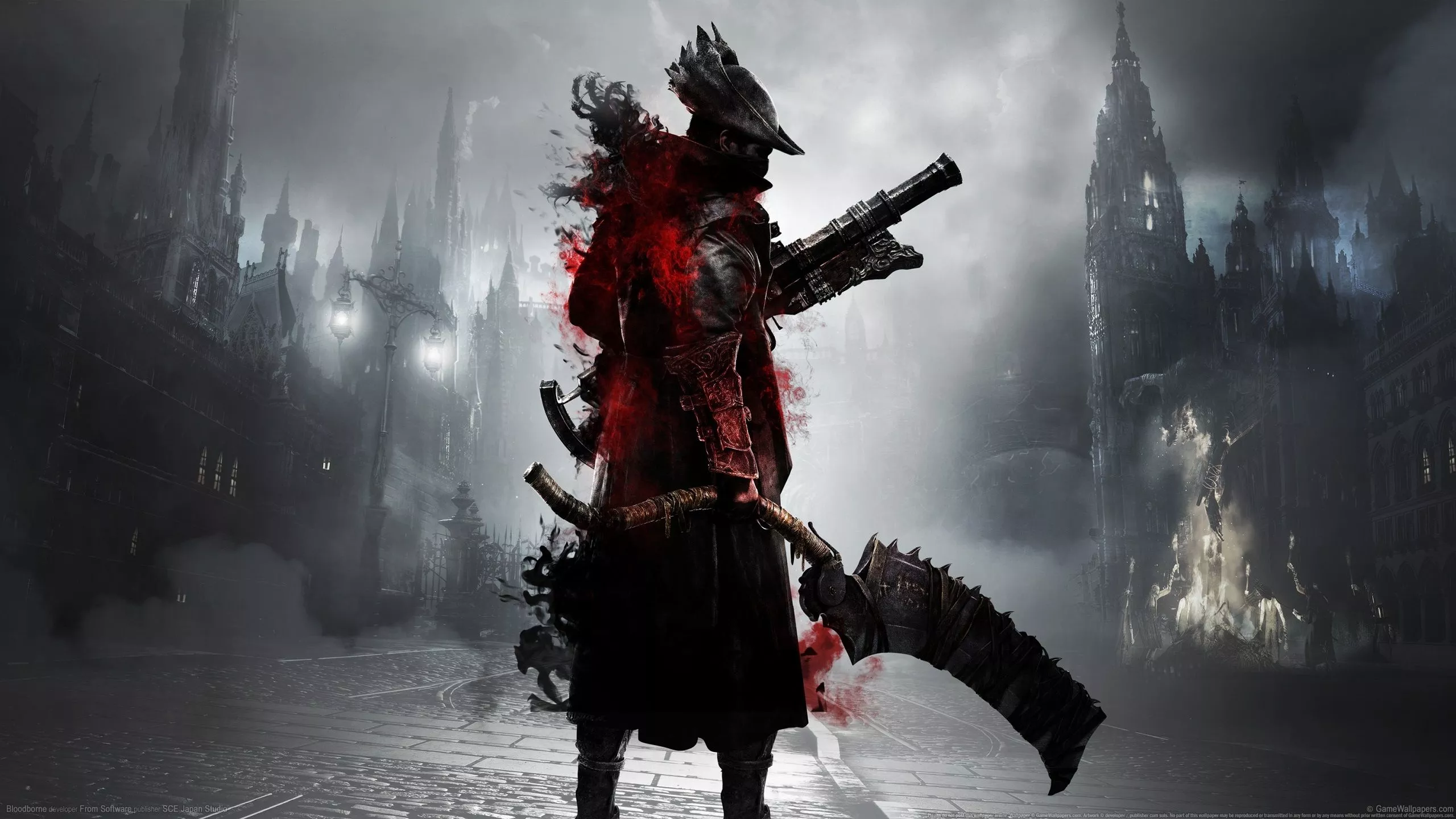 Game Bloodborne Dark Fantasy HD Wallpaper