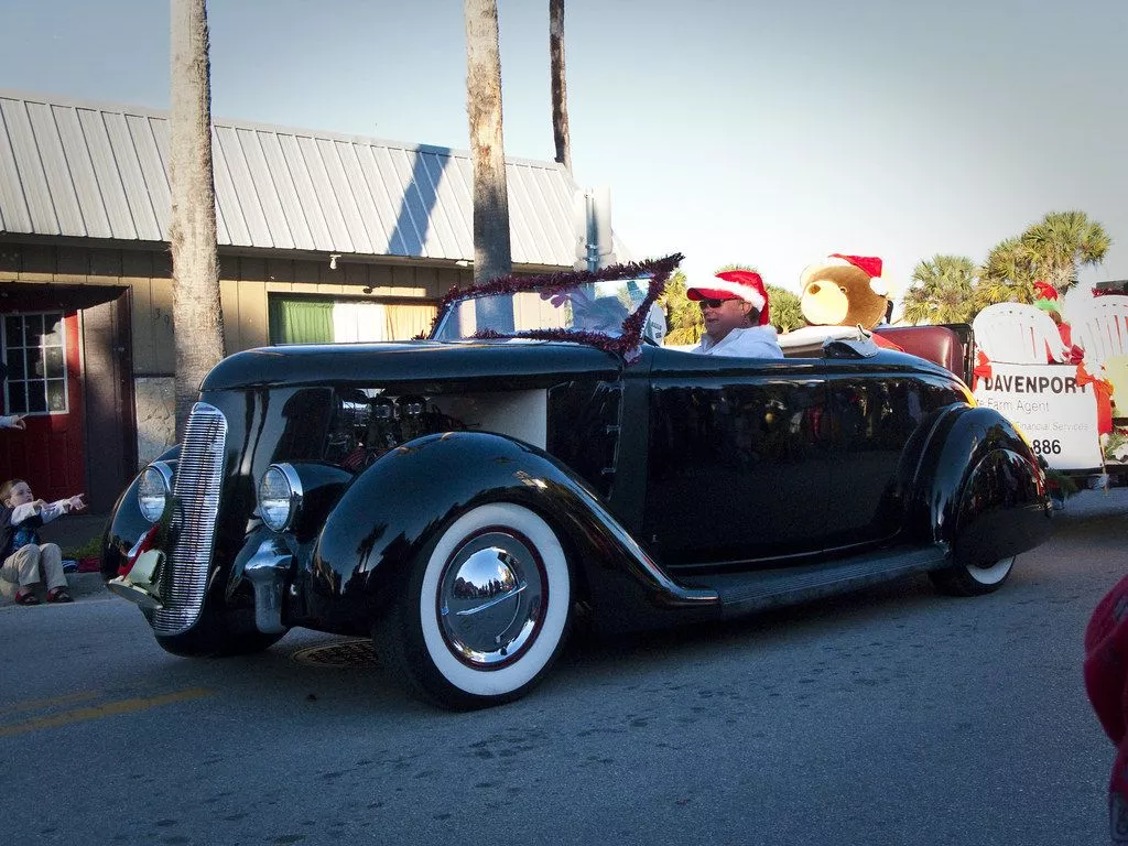 Beautiful old car. Taken at the New