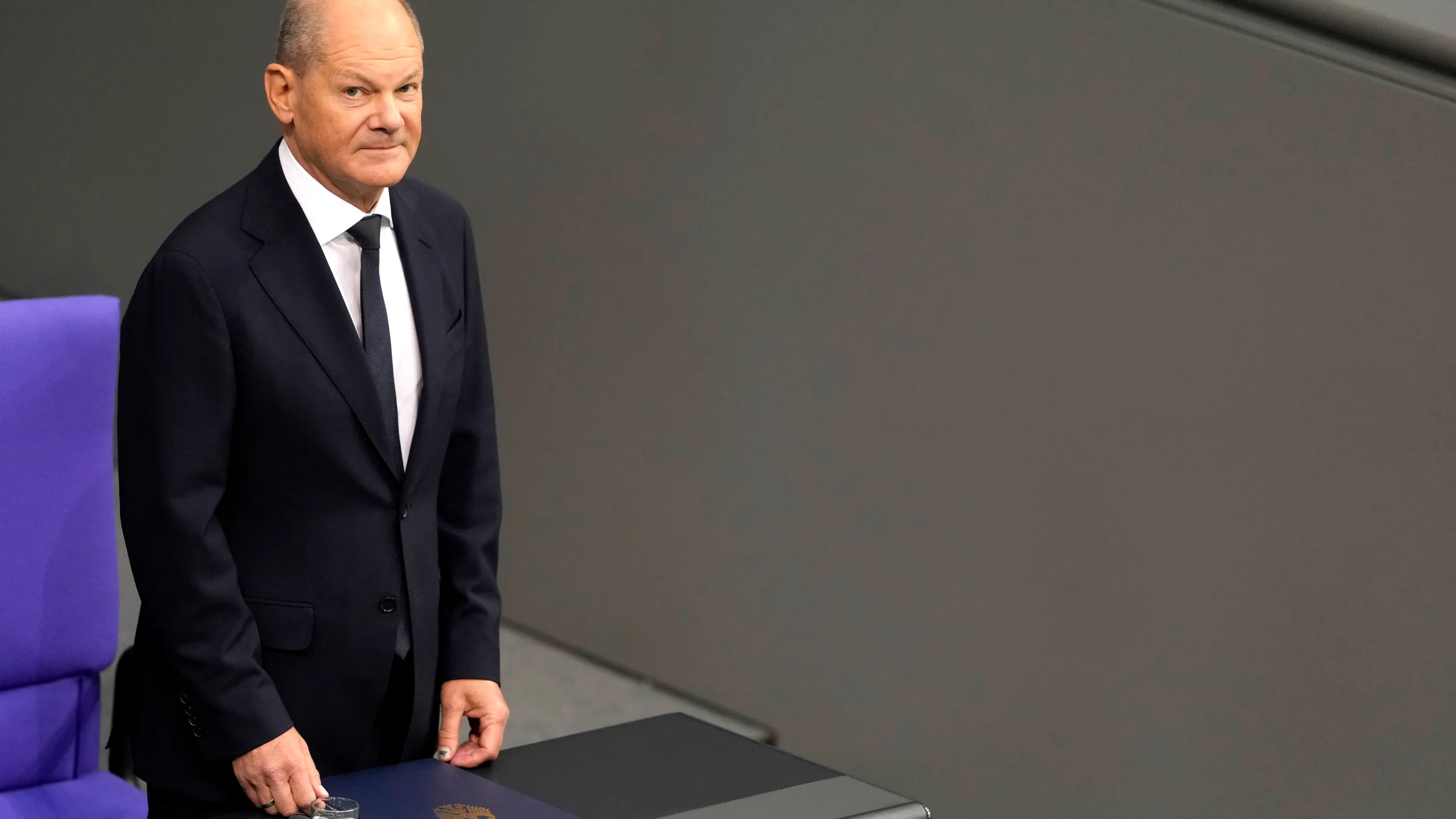 German Chancellor Olaf Scholz says he
