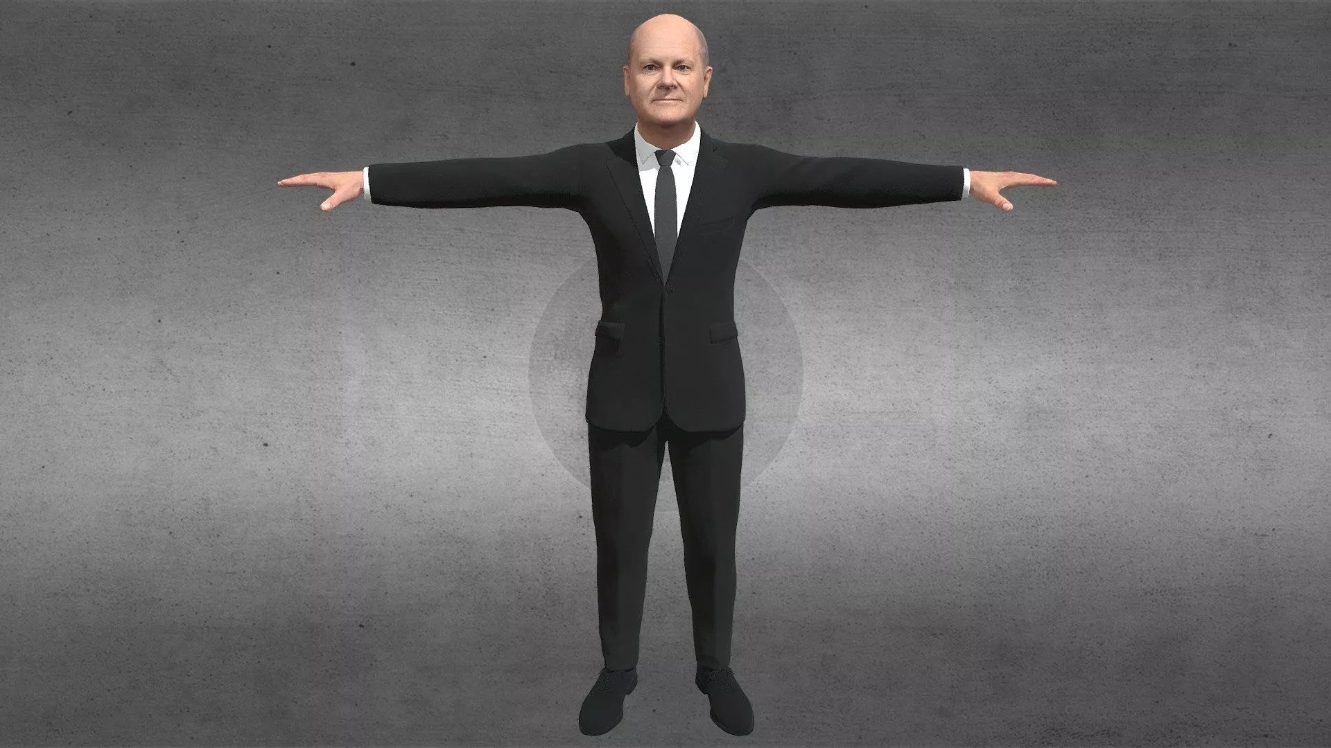 Olaf Scholz Avatar Free 3D