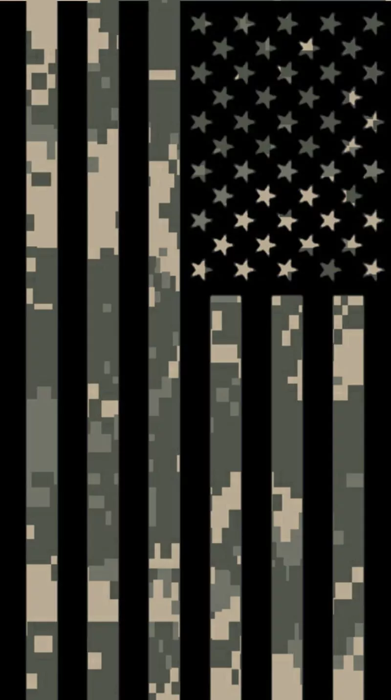 Camo Flag 6, american, camo, flag, HD
