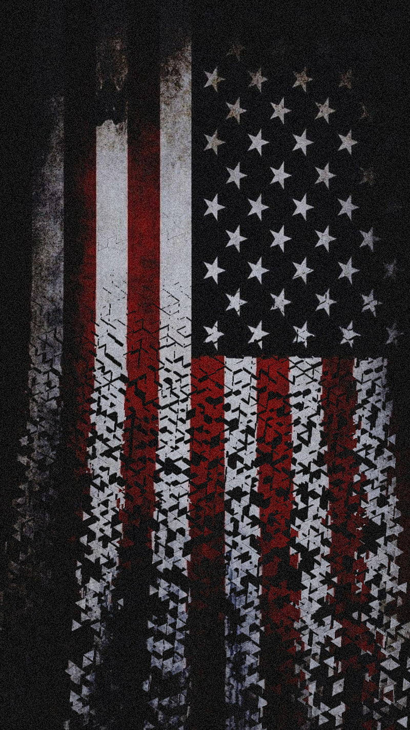 American Flag iPhone Wallpaper