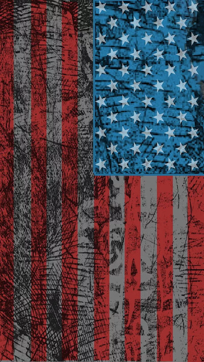 American Flag iPhone Wallpaper