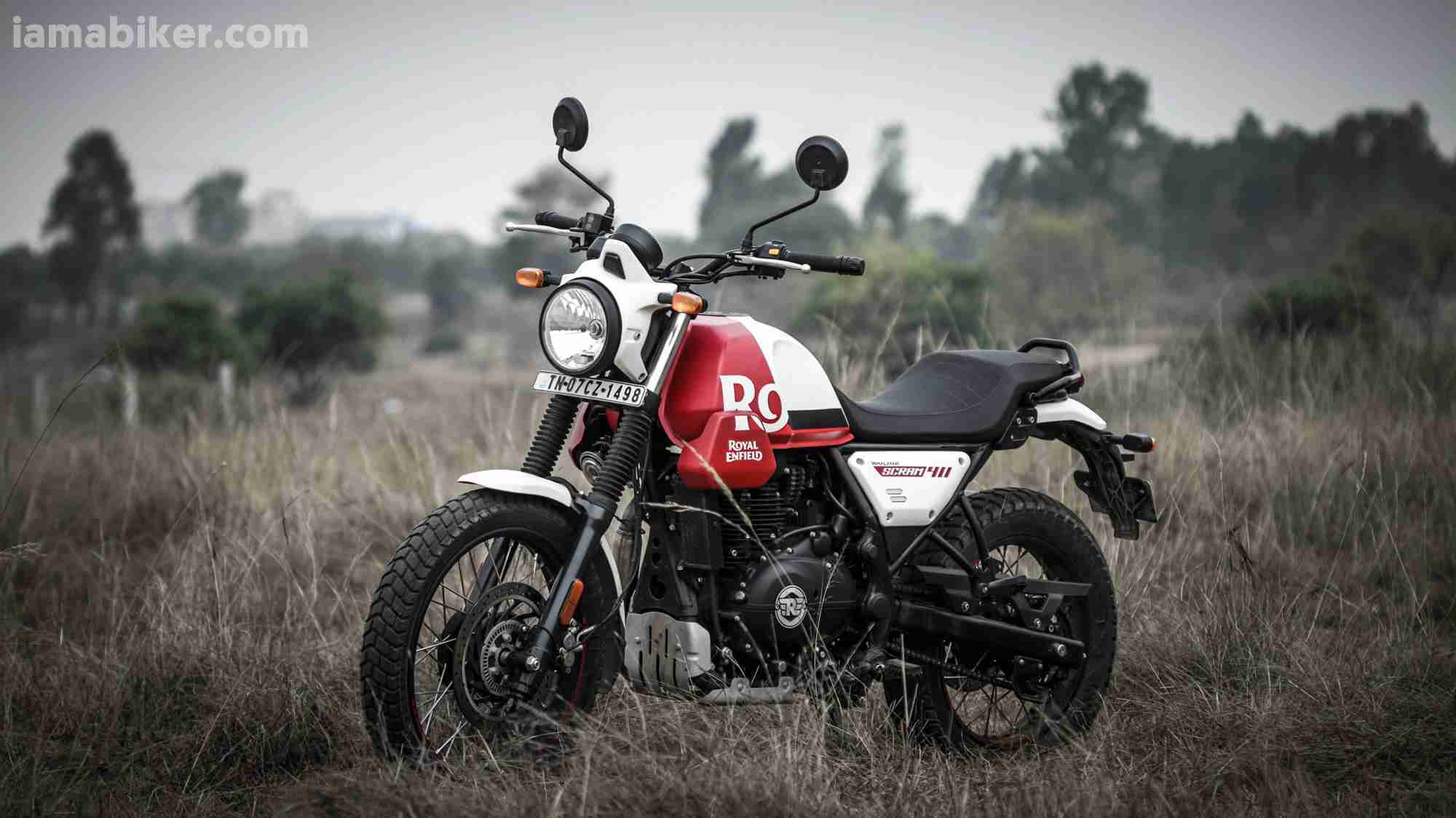 Royal Enfield Scram 411 HD wallpaper