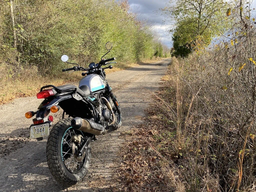 Riding the Royal Enfield Scram 411