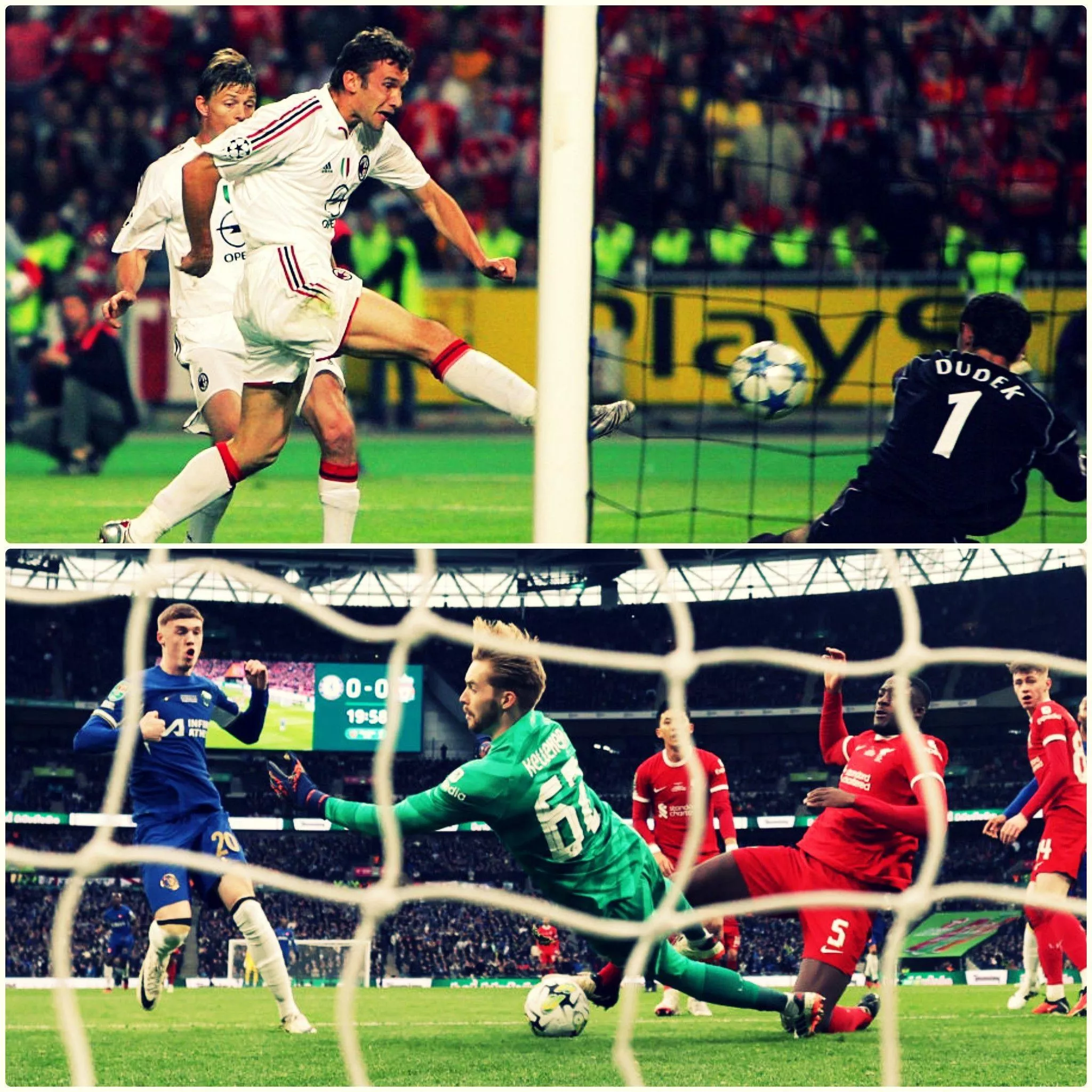 Caoimhin Kelleher v Jerzy Dudek saves