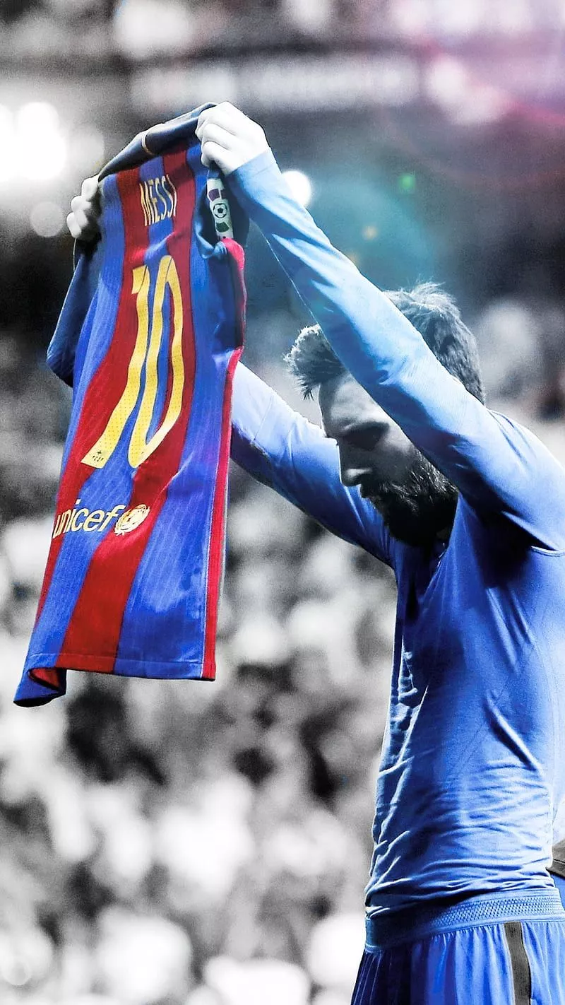 HD messi celebration wallpaper