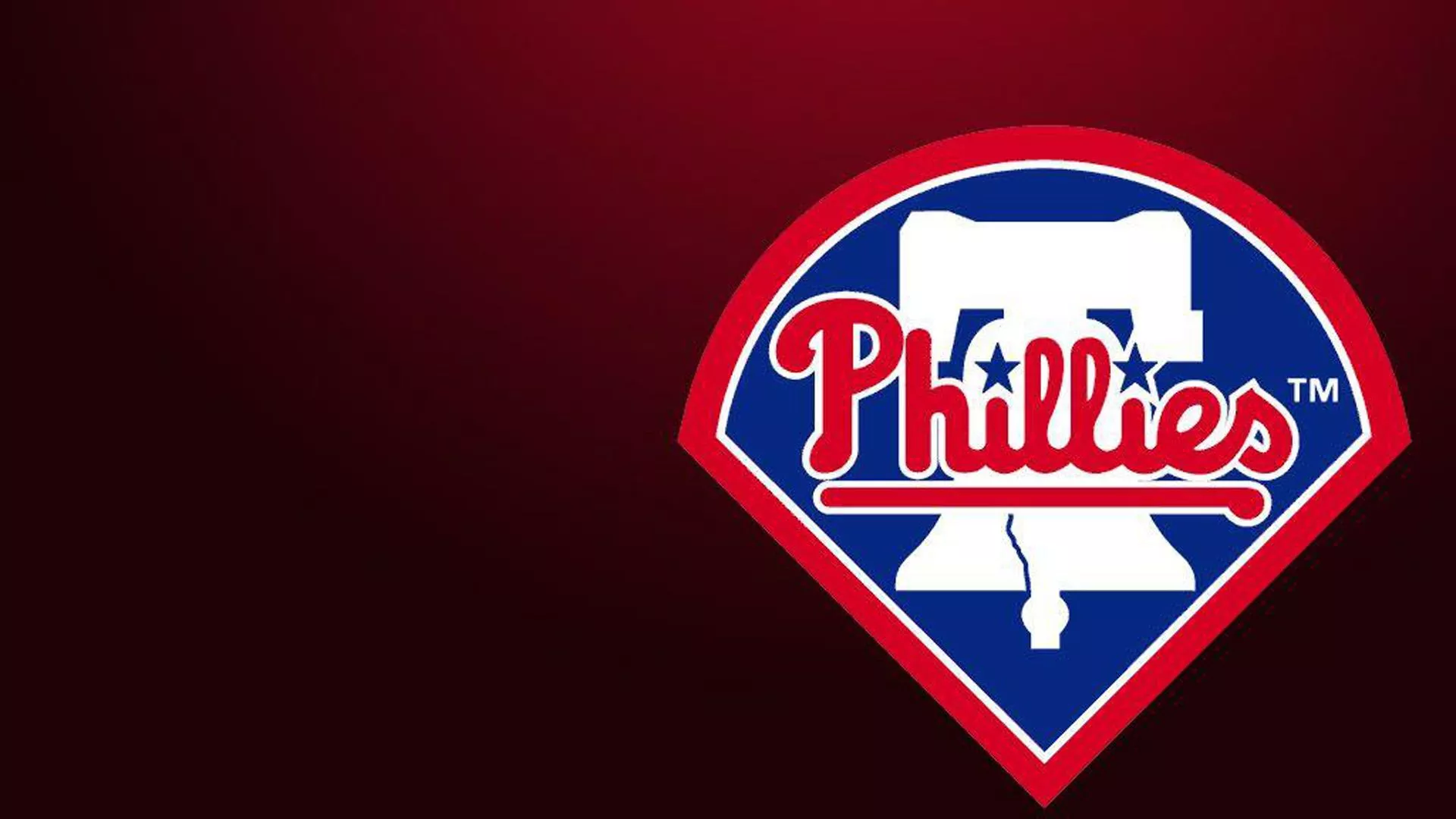 Phillies Logo With Black And Red