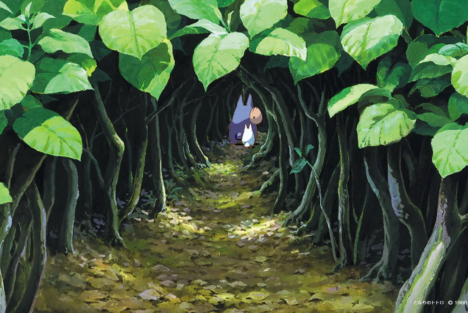 Studio Ghibli Zoom background meetings