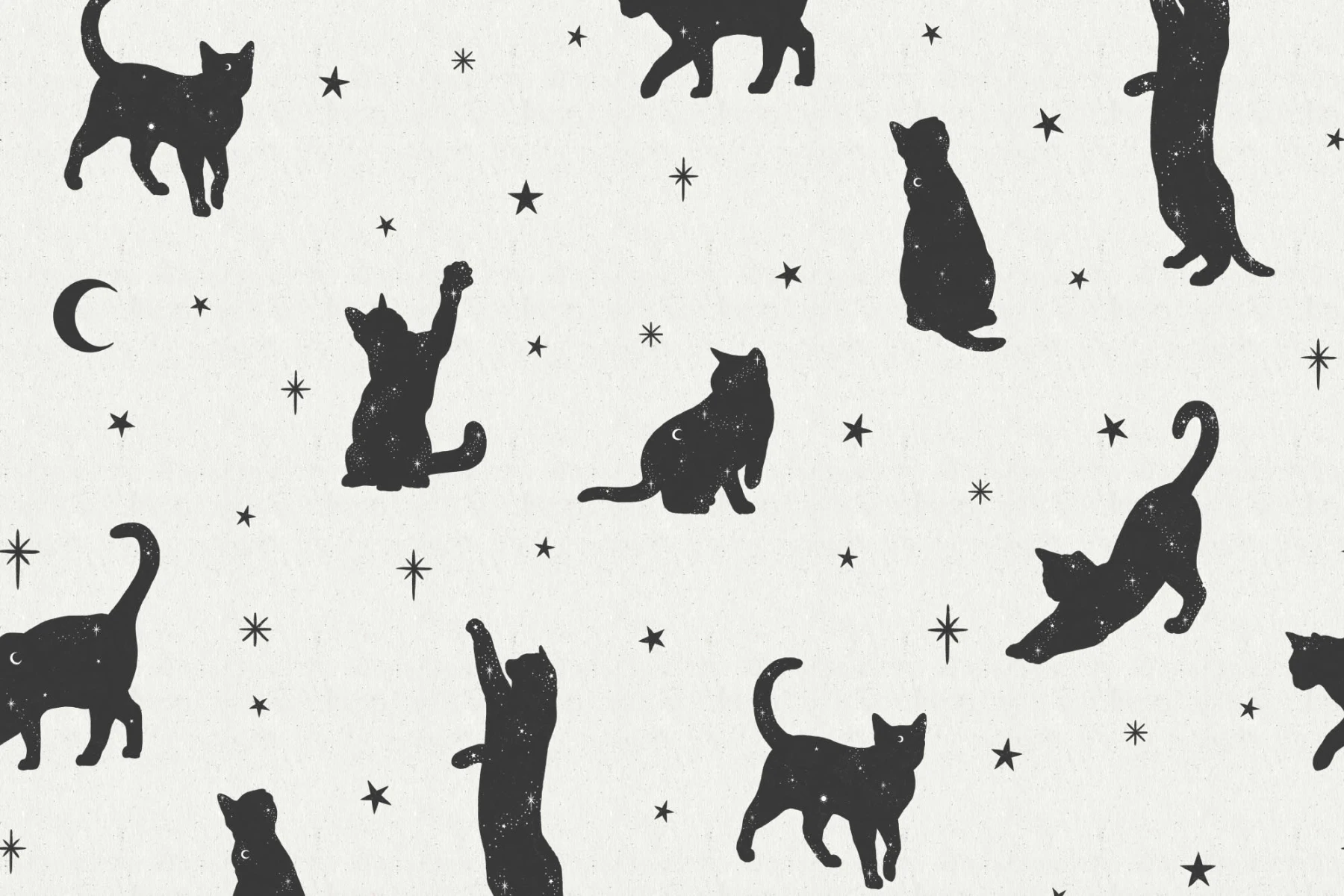 Cat Silhouette Wallpapers Wallpaper Cave