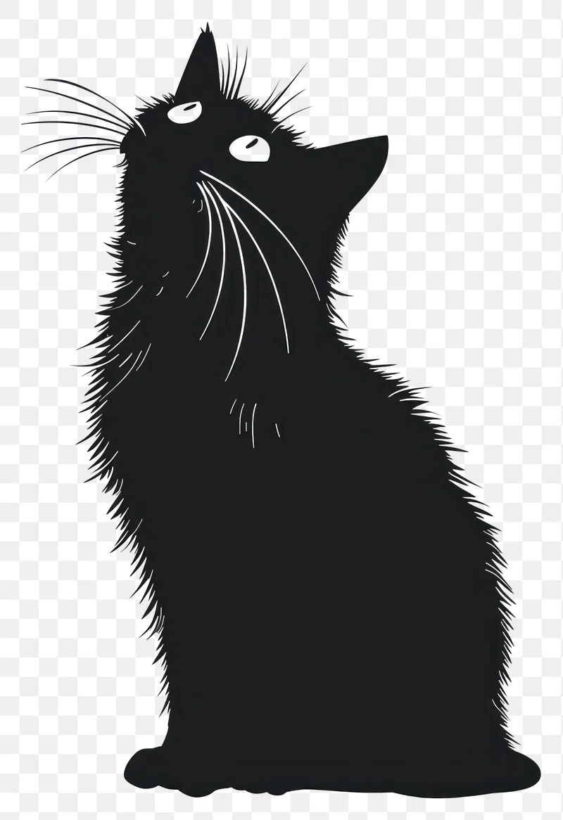 Cat Silhouette Image. Free Photo