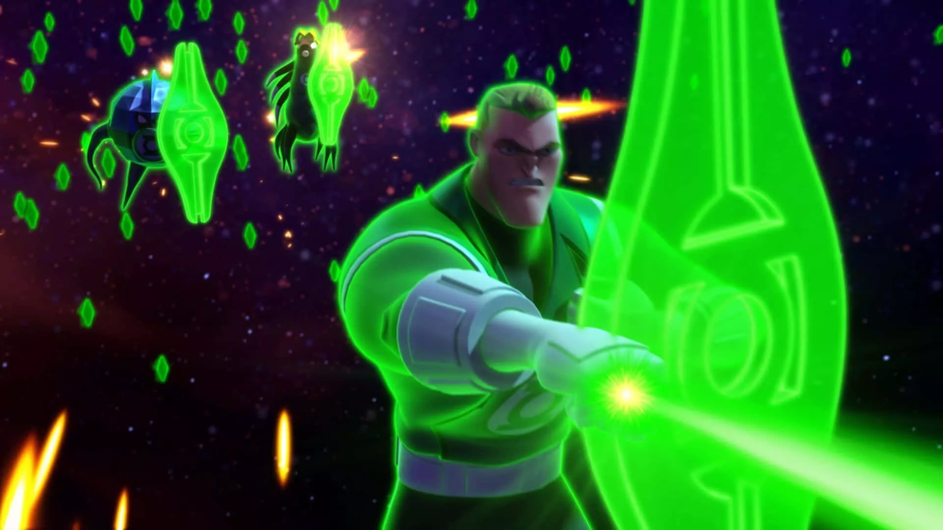 Animated Series Guy Gardner Wallpaper