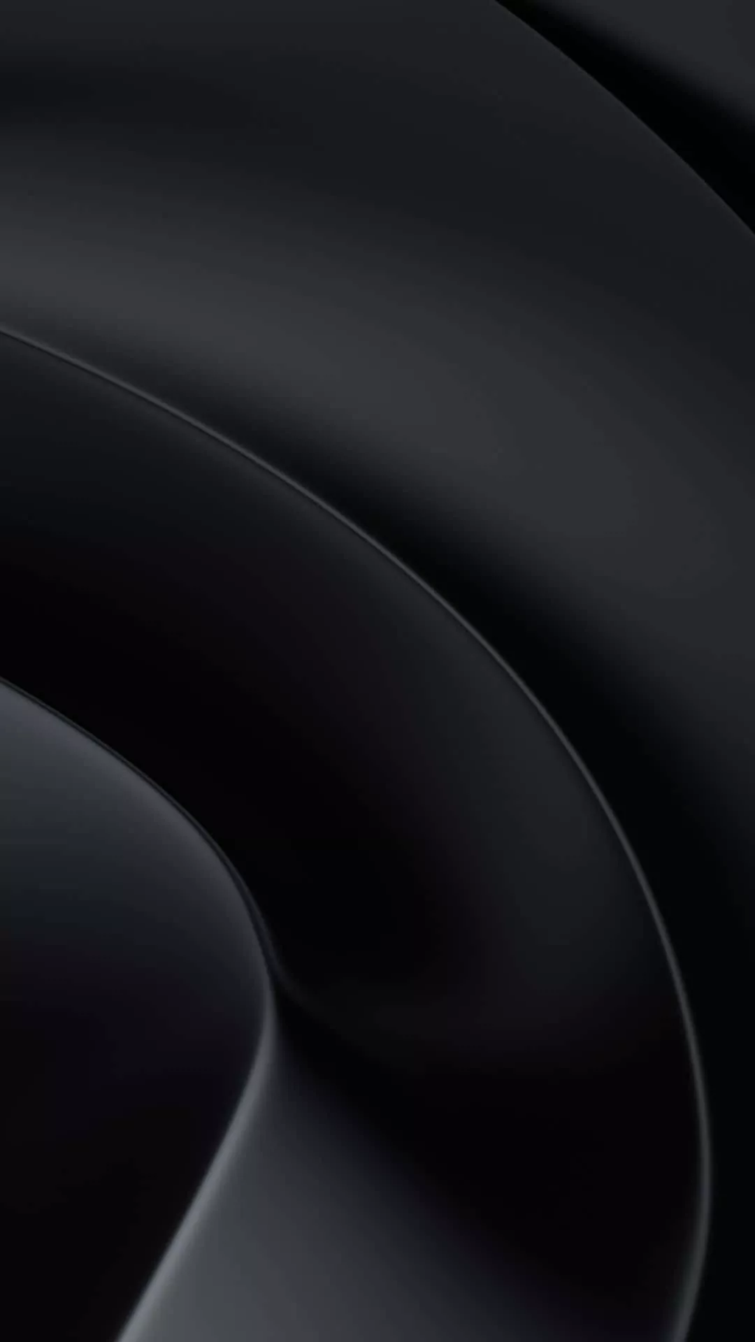 Smooth Curves Design Black Background