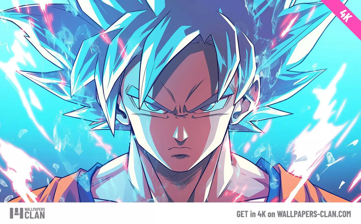 Goku Super Saiyan Blue Electric Power