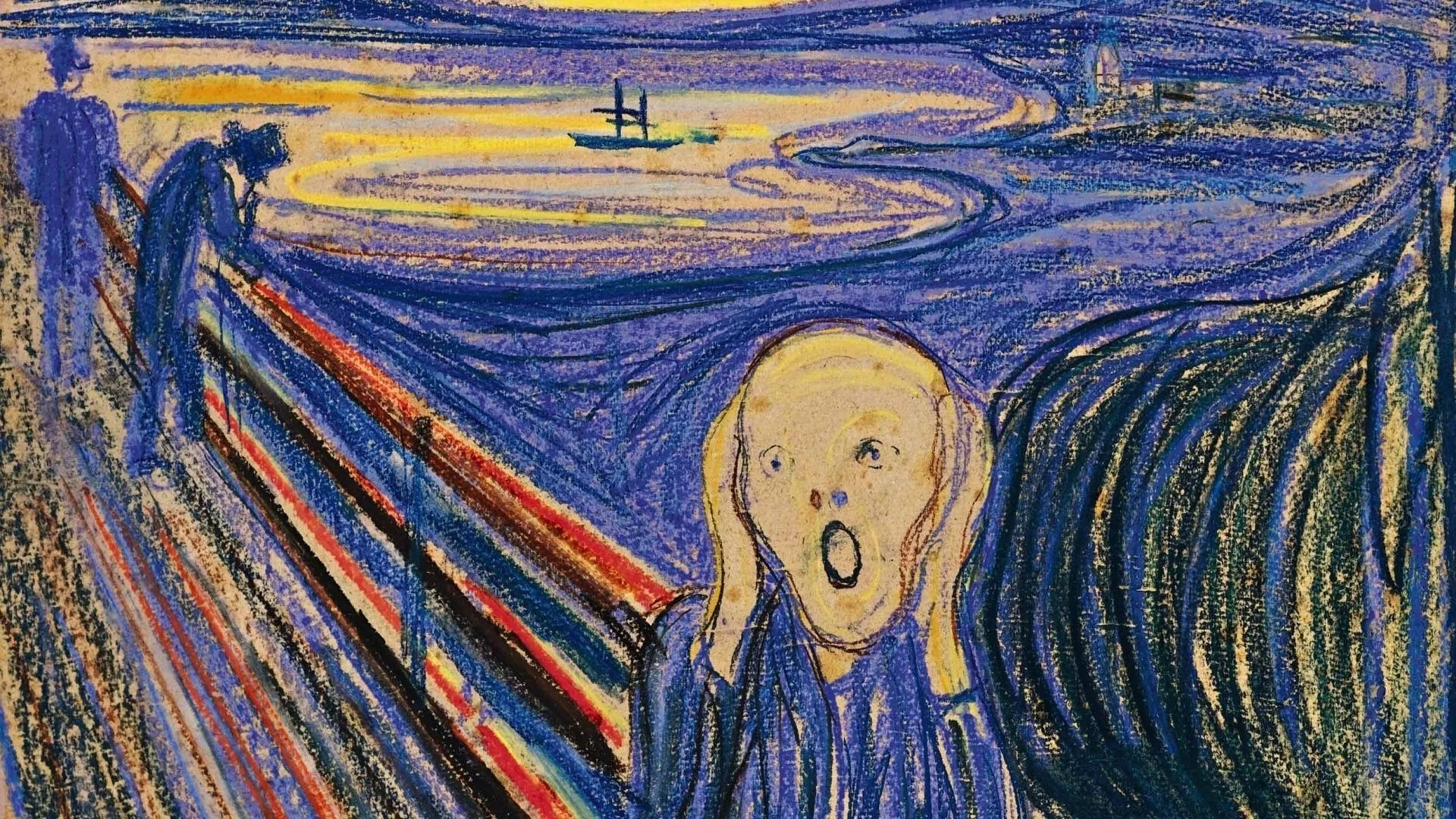 The Scream (Edvard Munch) Wallpaper